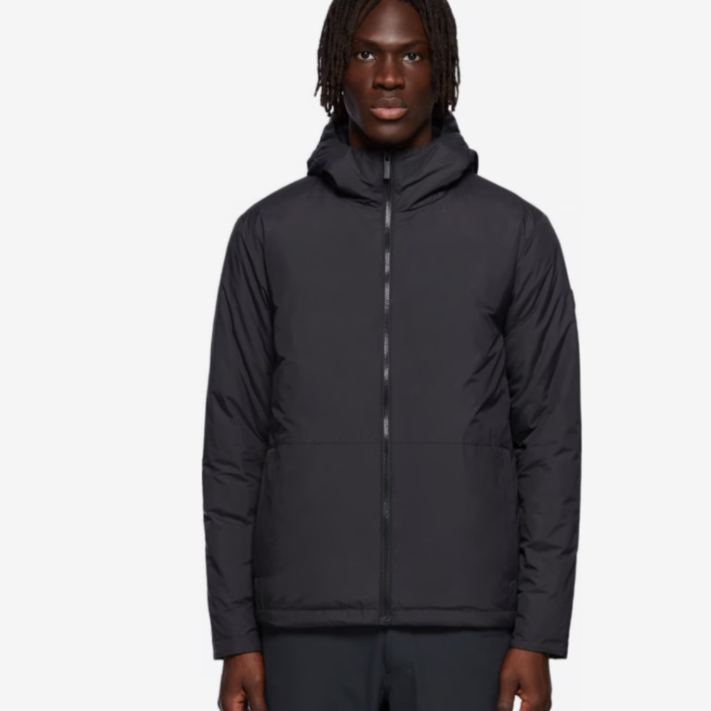 NWT QUARTZ NATURE Thomas Men’s Down Jacket Lightweight Packble Black XL